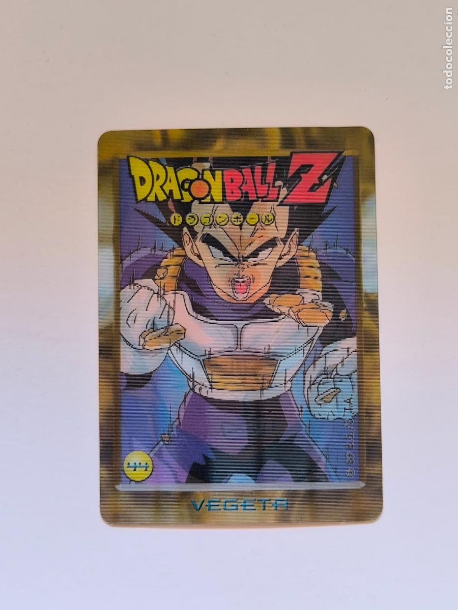 Trading cards: DRAGON BALL Z LENTICOLARI SERIE GOLD - N&ordm; 44 - CARD / GIOCHI PREZIOSI / ITALIA (P7A1)