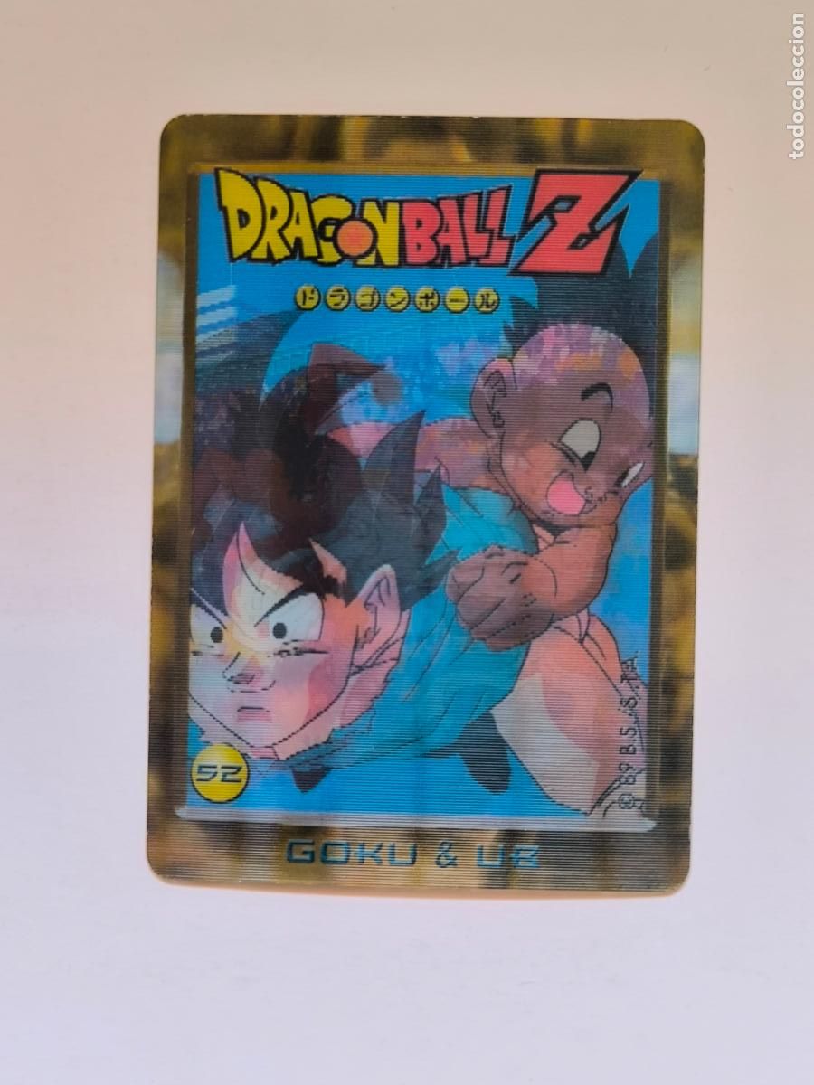 Trading cards: DRAGON BALL Z LENTICOLARI SERIE GOLD - N&ordm; 52 - CARD / GIOCHI PREZIOSI / ITALIA (P7A1)