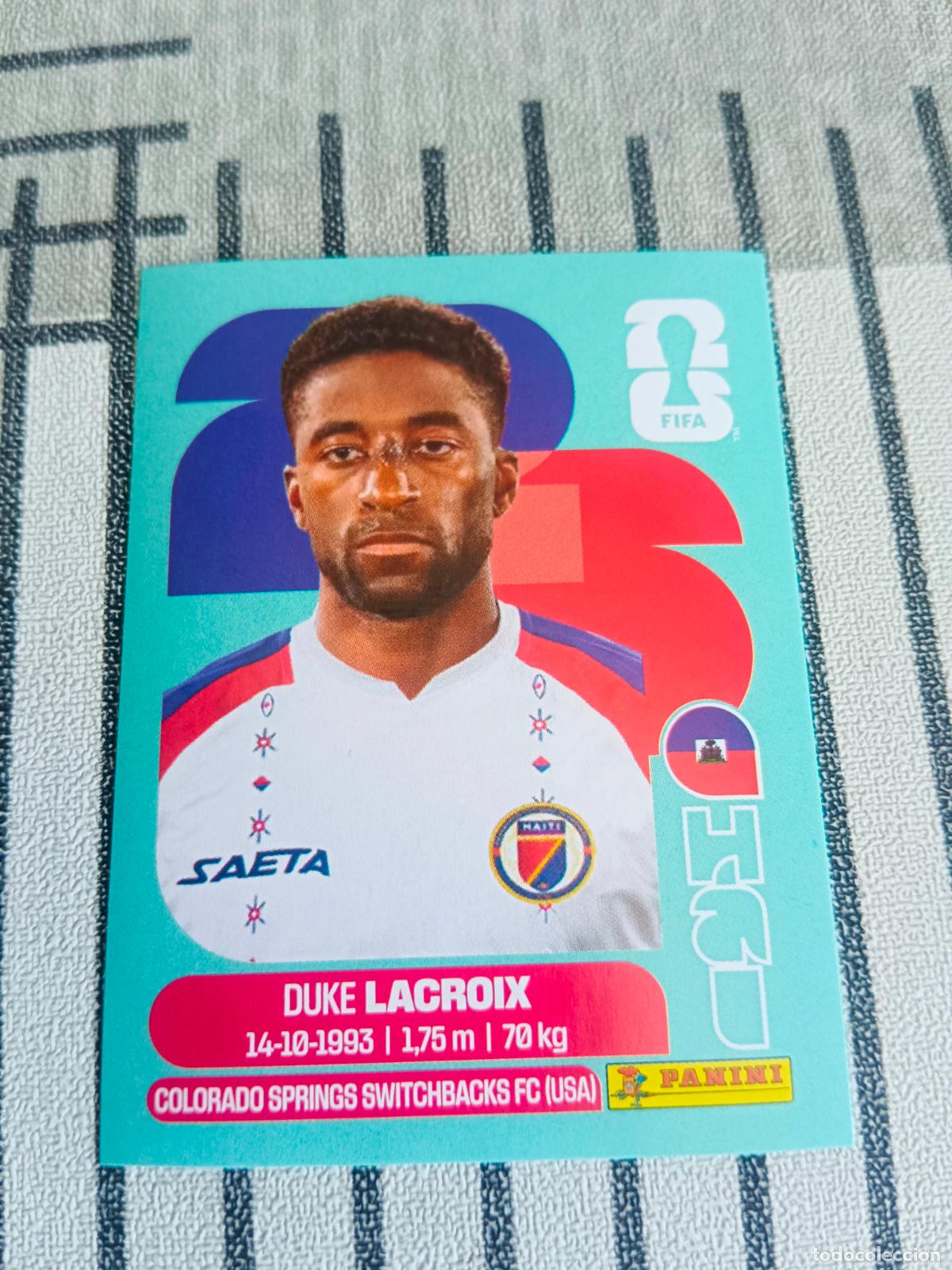 Trading cards: MUNDIAL 2026 ESTADOS UNIDOS USA MEXICO MEJICO CANADA HAI 7 HAI7 DUKE LACROIX HAITI FIFA