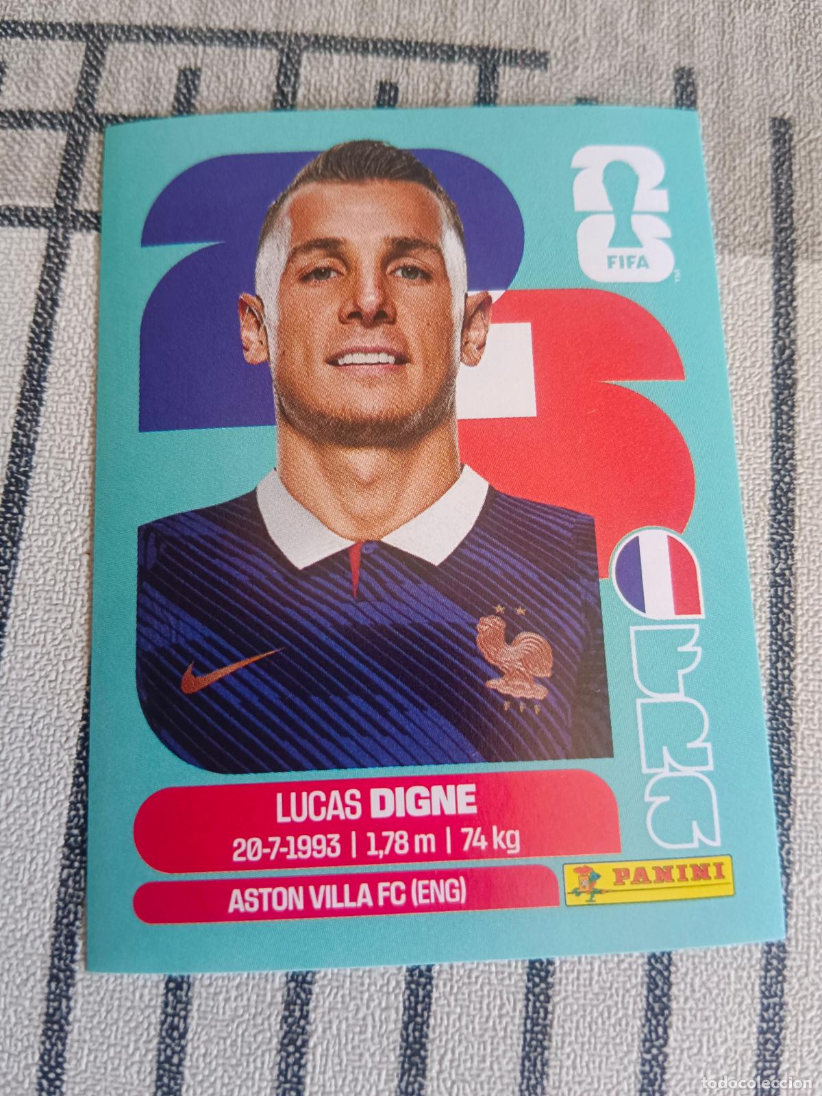 Trading cards: MUNDIAL 2026 ESTADOS UNIDOS USA MEXICO MEJICO CANADA FRA 8 FRA8 LUCAS DIGNE FRANCIA FIFA
