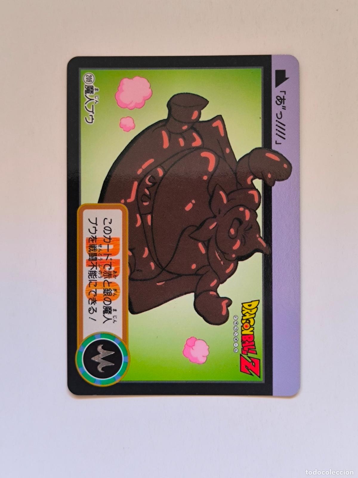 Trading cards: DRAGON BALL CARDDASS HONDAN - PARTE 21 - N&ordm; 209 / 855 - CARD / BANDAI / JAPON (V7A3)
