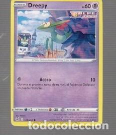 Trading cards: CROMO POK&Eacute;MON B&Aacute;SICO DREEPY PS 60 N&ordm; 885 DEL A&Ntilde;O 2022