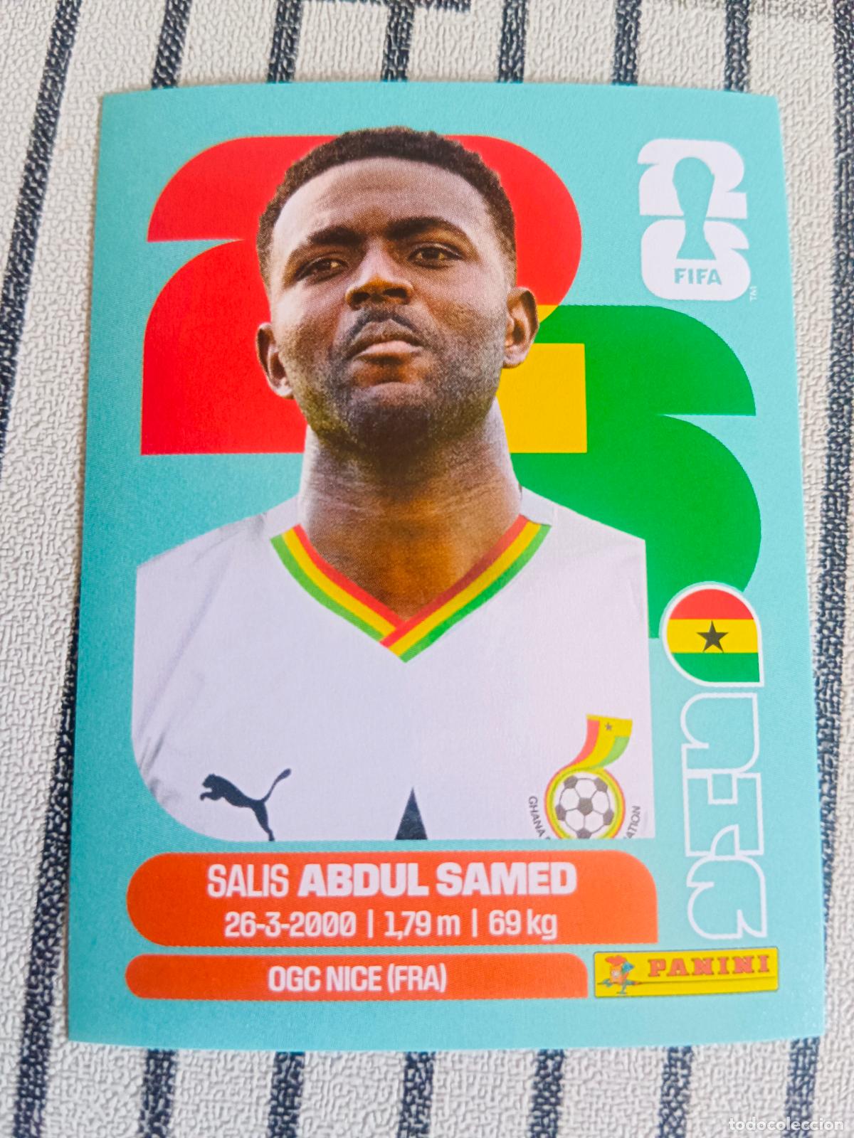 Trading cards: MUNDIAL 2026 ESTADOS UNIDOS USA MEXICO MEJICO CANADA GHA 11 GHA11 ABDUL SAMED GHANA FIFA