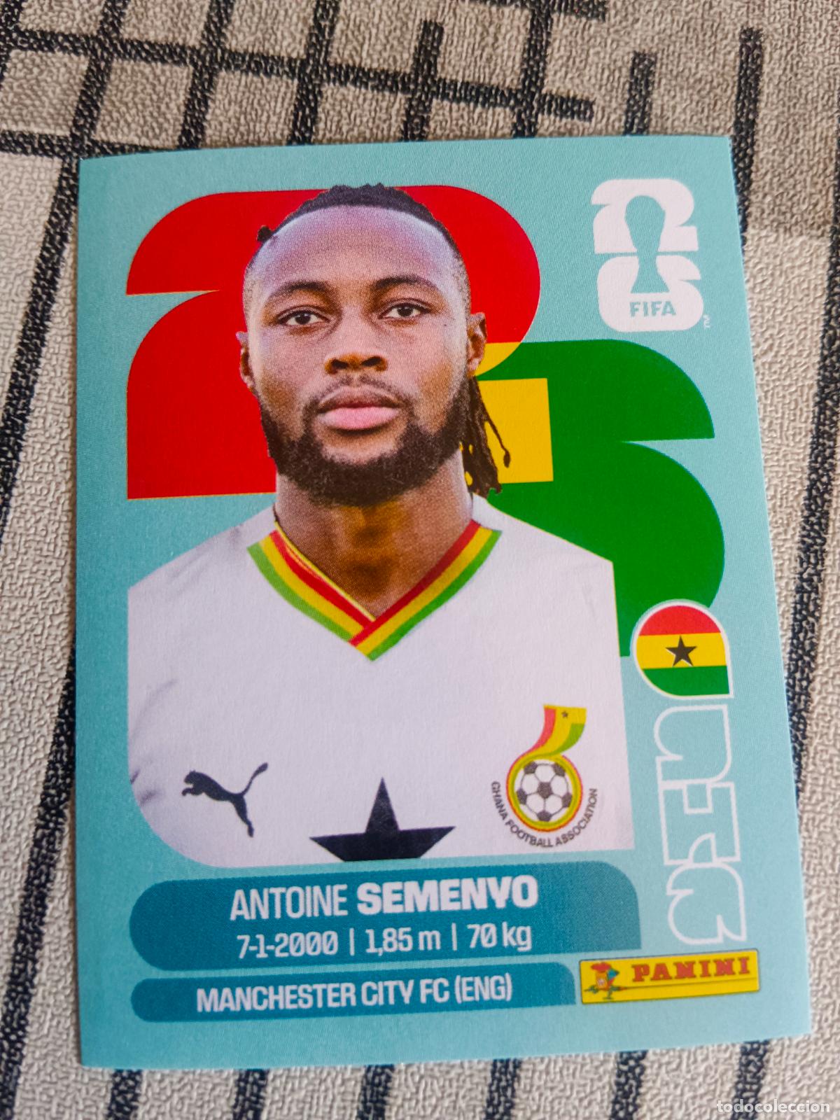Trading cards: MUNDIAL 2026 ESTADOS UNIDOS USA MEXICO MEJICO CANADA GHA 20 GHA20 ANTOINE SEMENYO GHANA FIFA