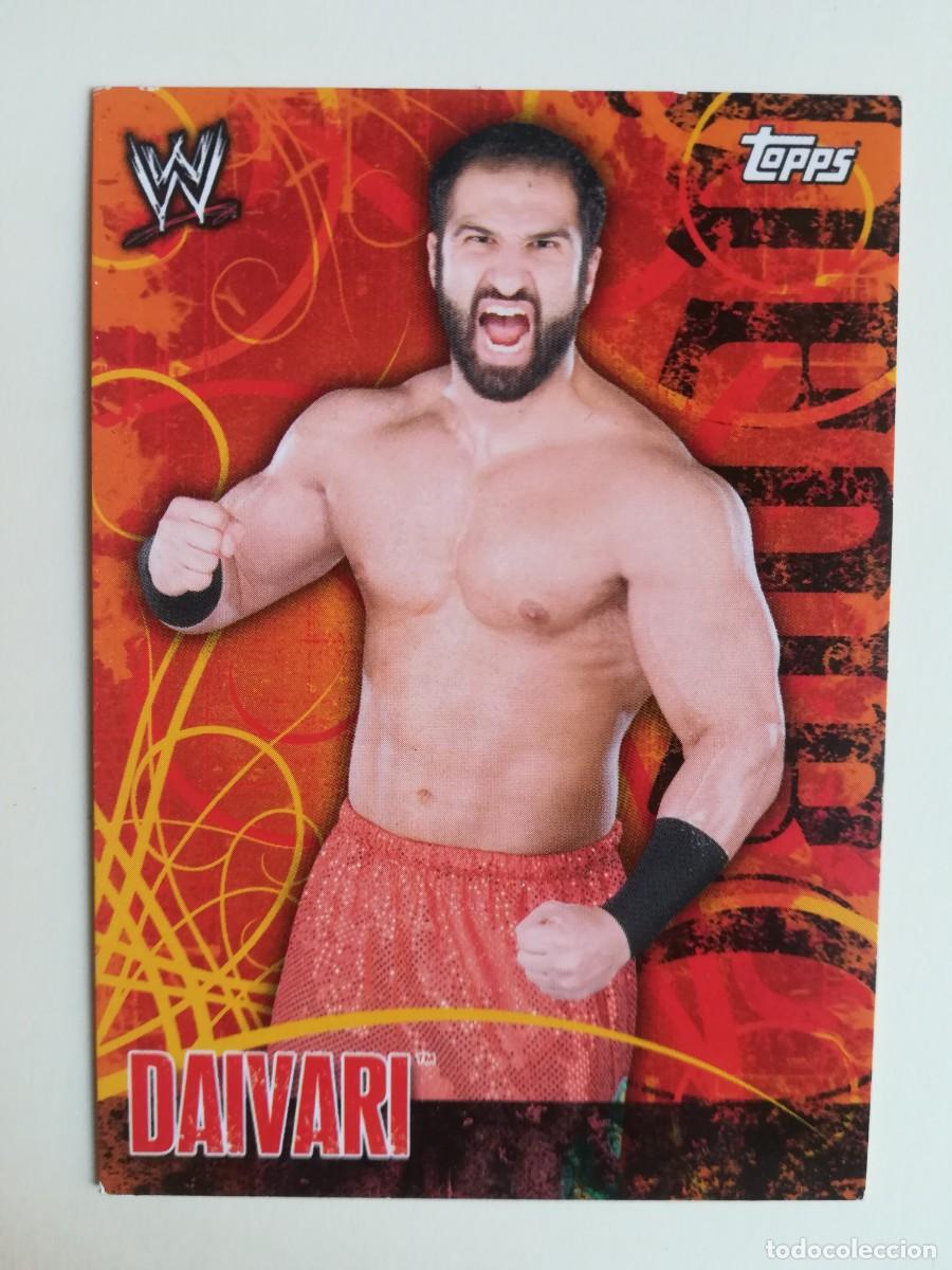 Trading cards: WWE Face Off N&ordm; 6. Daivari. Topps 2007