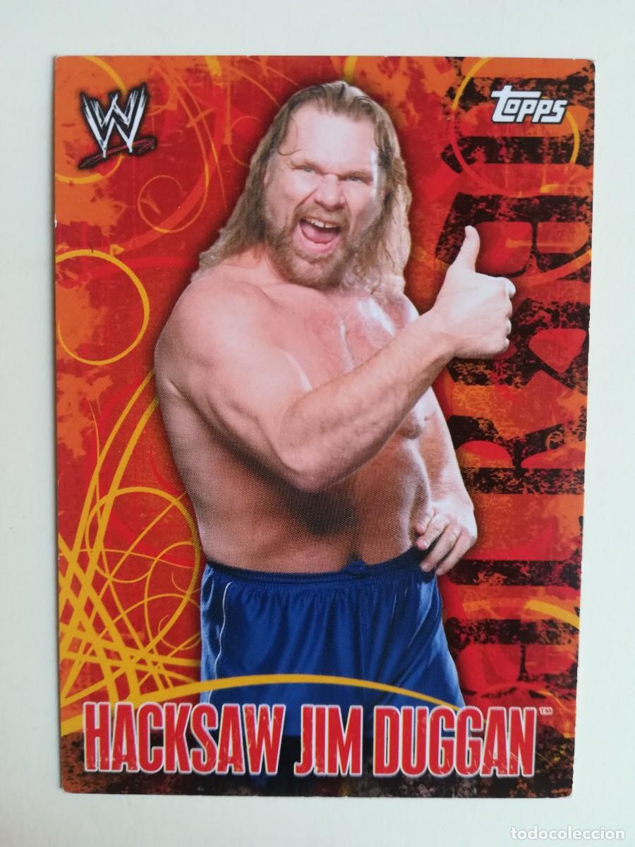 Trading cards: WWE Face Off N&ordm; 7. Hacksaw Jim Duggan. Topps 2007