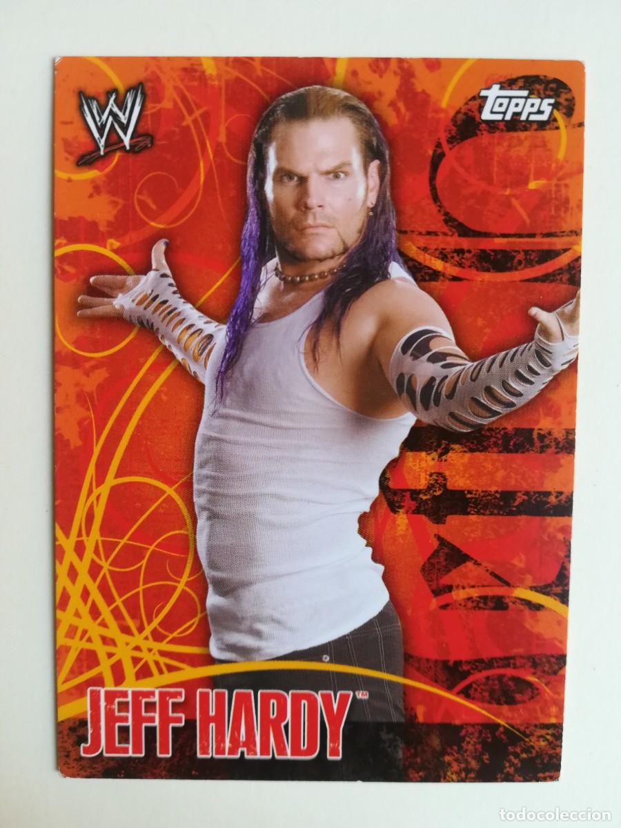 Trading cards: WWE Face Off N&ordm; 8. Jeff Hardy. Topps 2007
