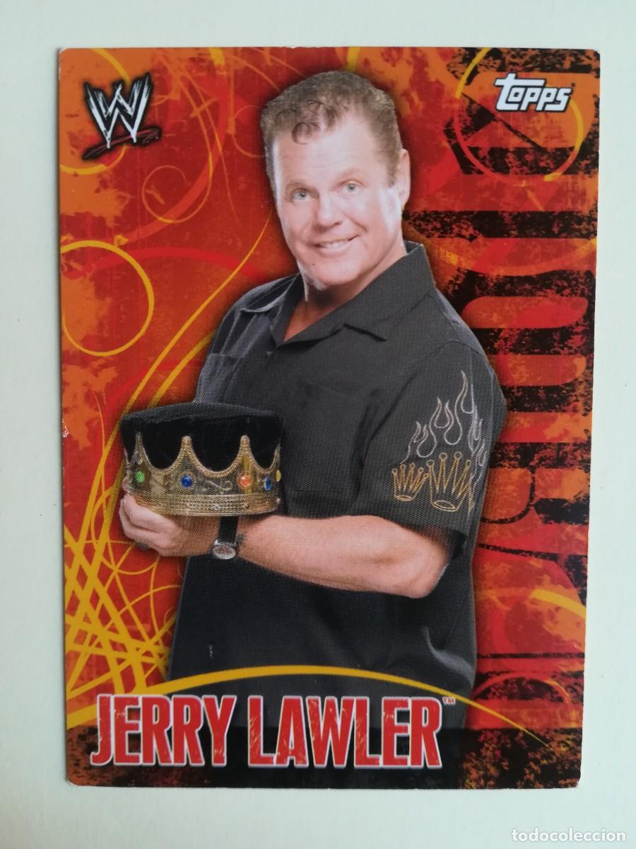 Trading cards: WWE Face Off N&ordm; 9. Jerry Lawler. Topps 2007