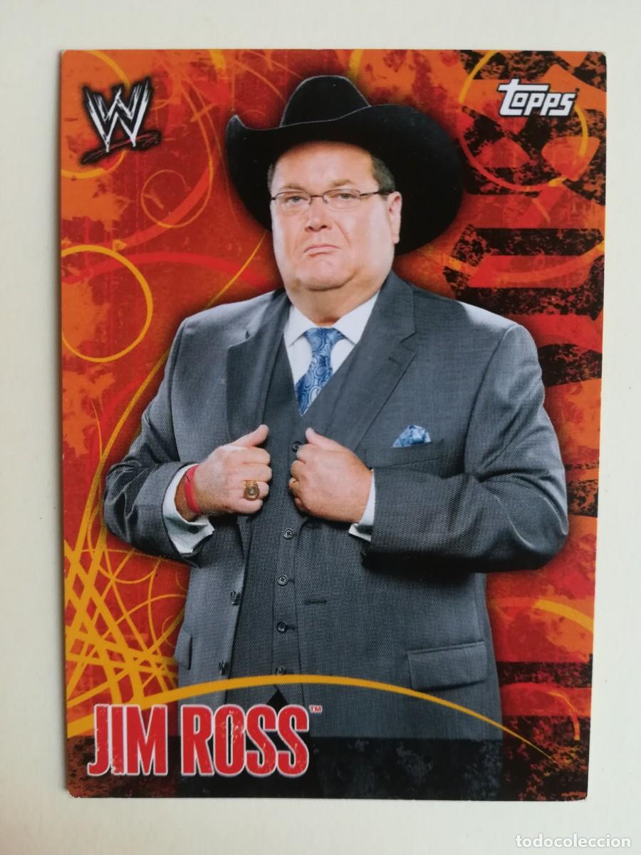 Trading cards: WWE Face Off N&ordm; 10. Jim Ross. Topps 2007