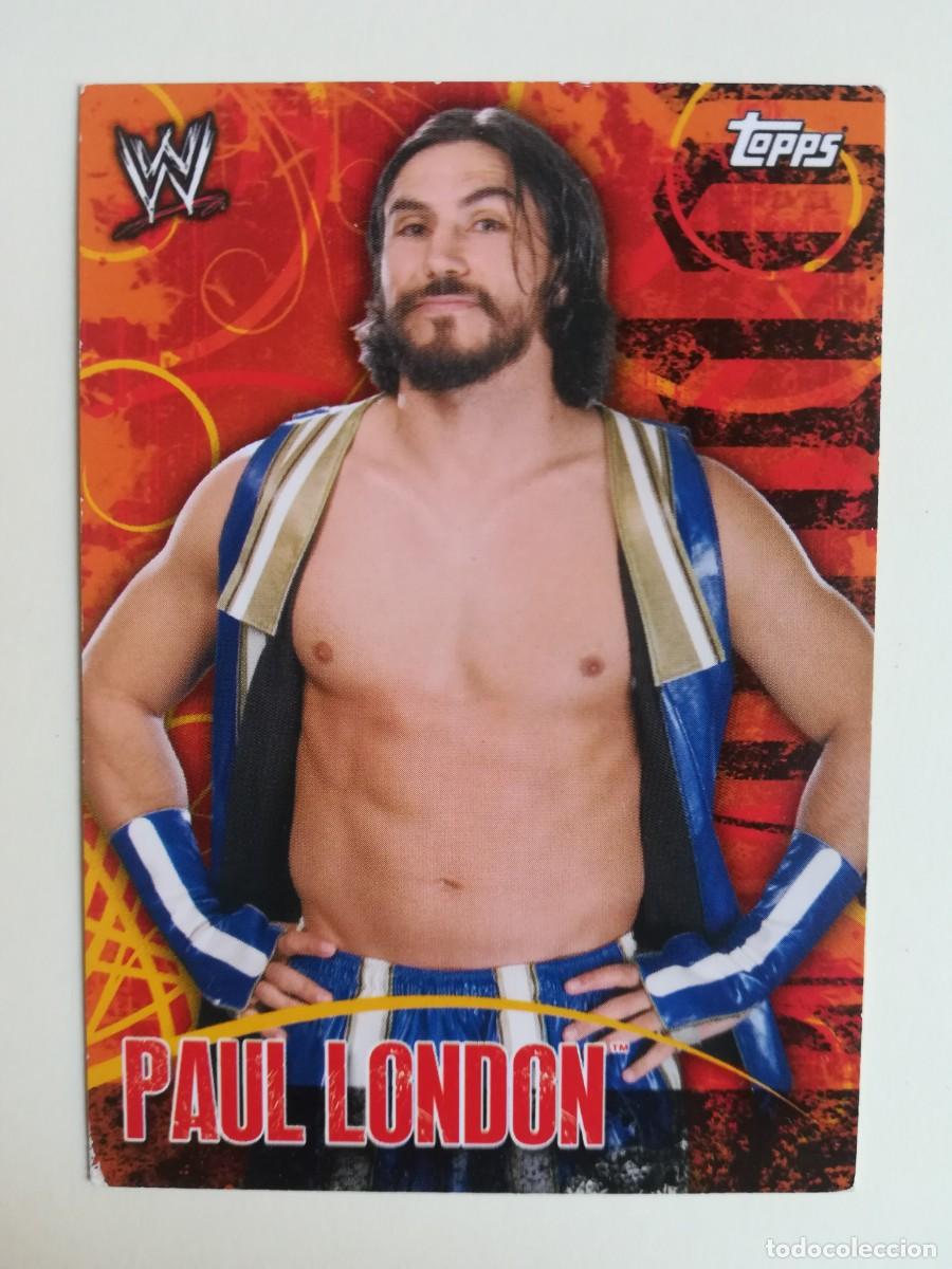 Trading cards: WWE Face Off N&ordm; 17. Paul London. Topps 2007