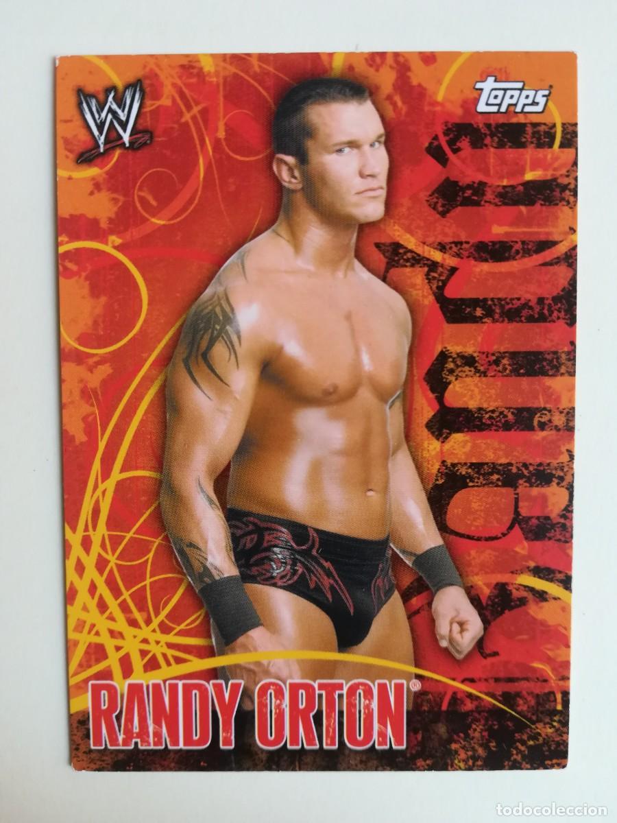 Trading cards: WWE Face Off N&ordm; 18. Randy Orton. Topps 2007
