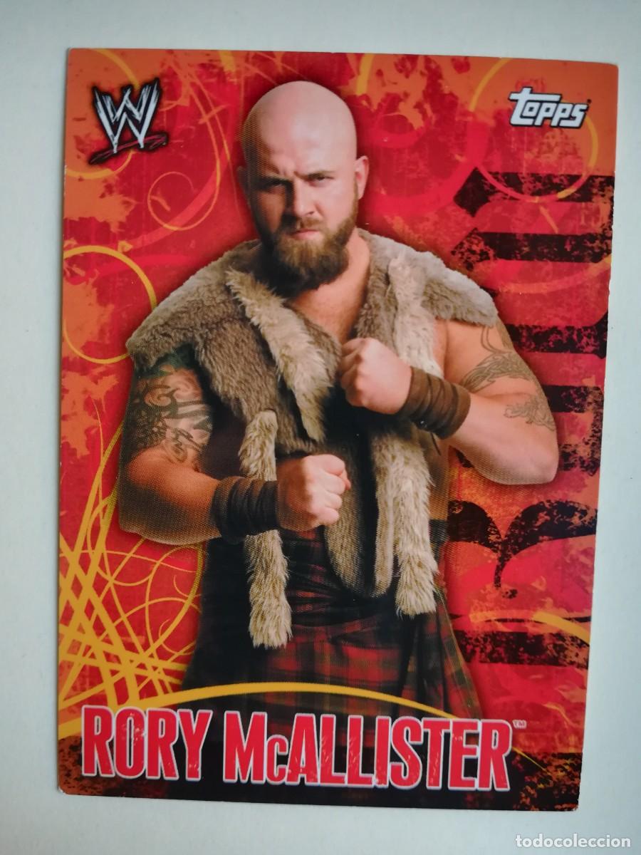 Trading cards: WWE Face Off N&ordm; 20. Rory McAllister. Topps 2007