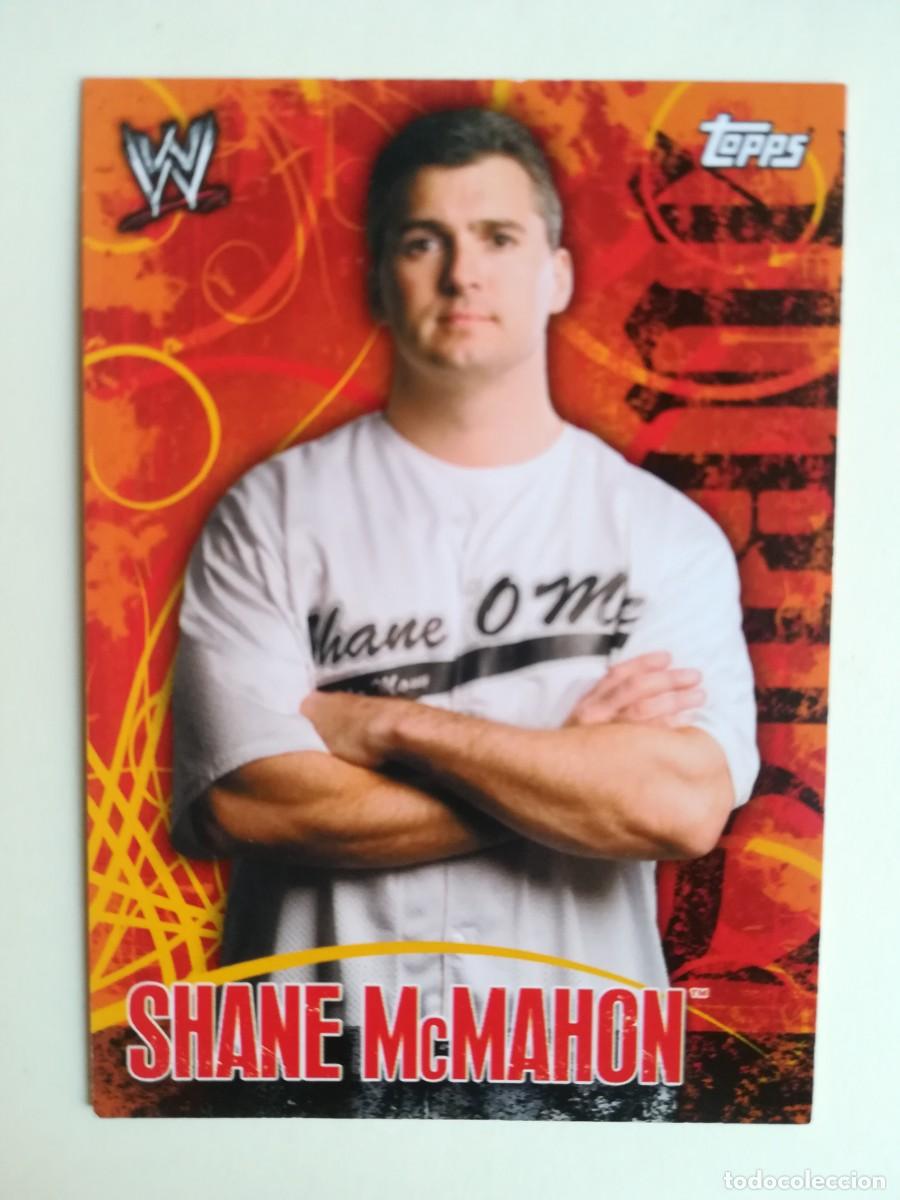 Trading cards: WWE Face Off N&ordm; 25. Shane McMahon. Topps 2007