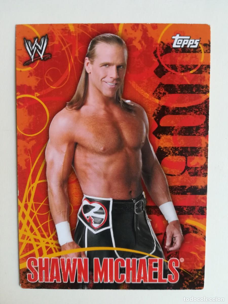 Trading cards: WWE Face Off N&ordm; 26. Shawn Michaels. Topps 2007
