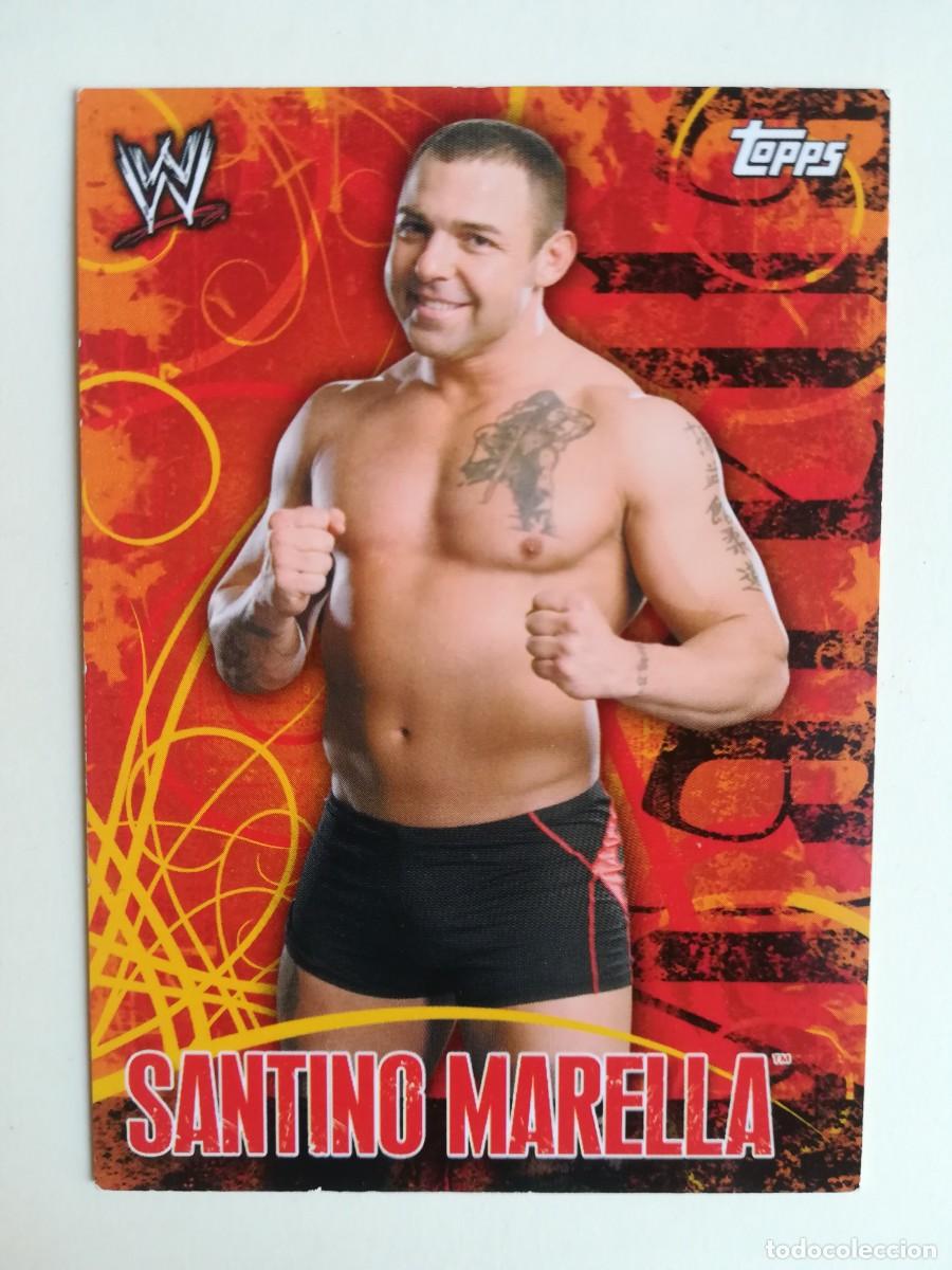 Trading cards: WWE Face Off N&ordm; 23. Santino Marella. Topps 2007