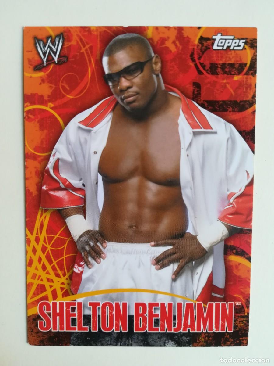 Trading cards: WWE Face Off N&ordm; 27. Shelton Benjamin. Topps 2007