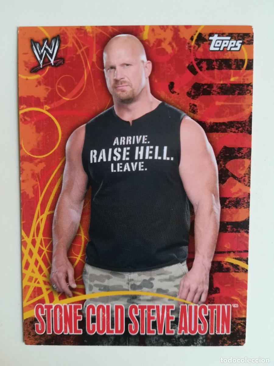 Trading cards: WWE Face Off N&ordm; 29. Stone Cold Steve Austin. Topps 2007.