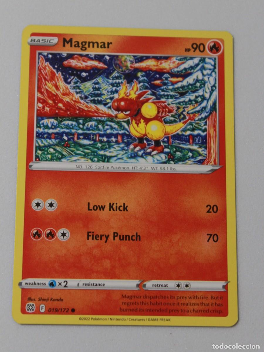 Trading cards: Pok&eacute;mon TCG Magmar 019/172 Brilliant Stars EN