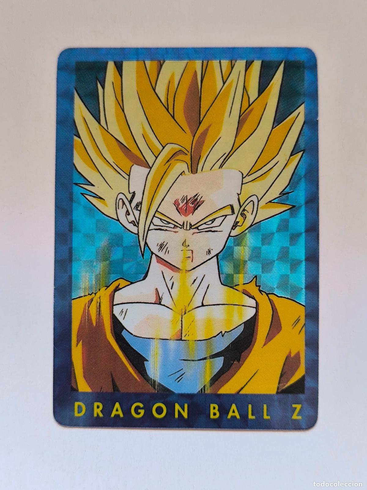 Trading cards: DRAGON BALL Z SERIE 1 AZUL - N&ordm; 27 - BRILLANTE - TRADING CARD / CARTA - PANINI - ESPA&Ntilde;OL (Z7C1)