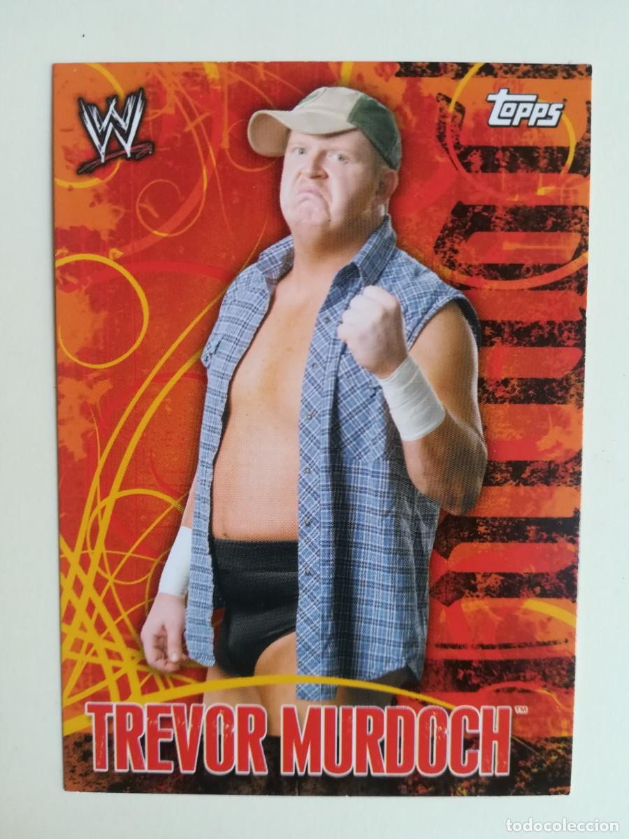 Trading cards: WWE Face Off N&ordm; 32. Trevor Murdoch. Topps 2007.