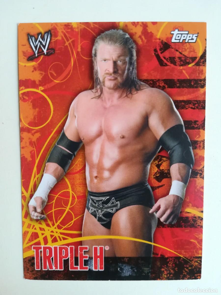Trading cards: WWE Face Off N&ordm; 33. Triple H. Topps 2007.