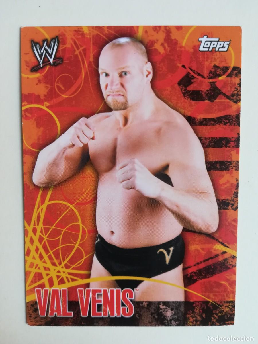 Trading cards: WWE Face Off N&ordm; 35. Val Venis. Topps 2007.