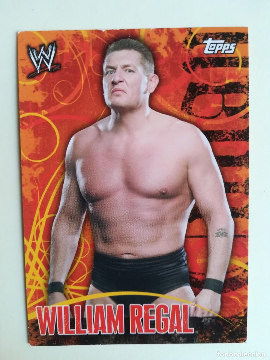 Trading cards: WWE Face Off N&ordm; 36. William Regal. Topps 2007.