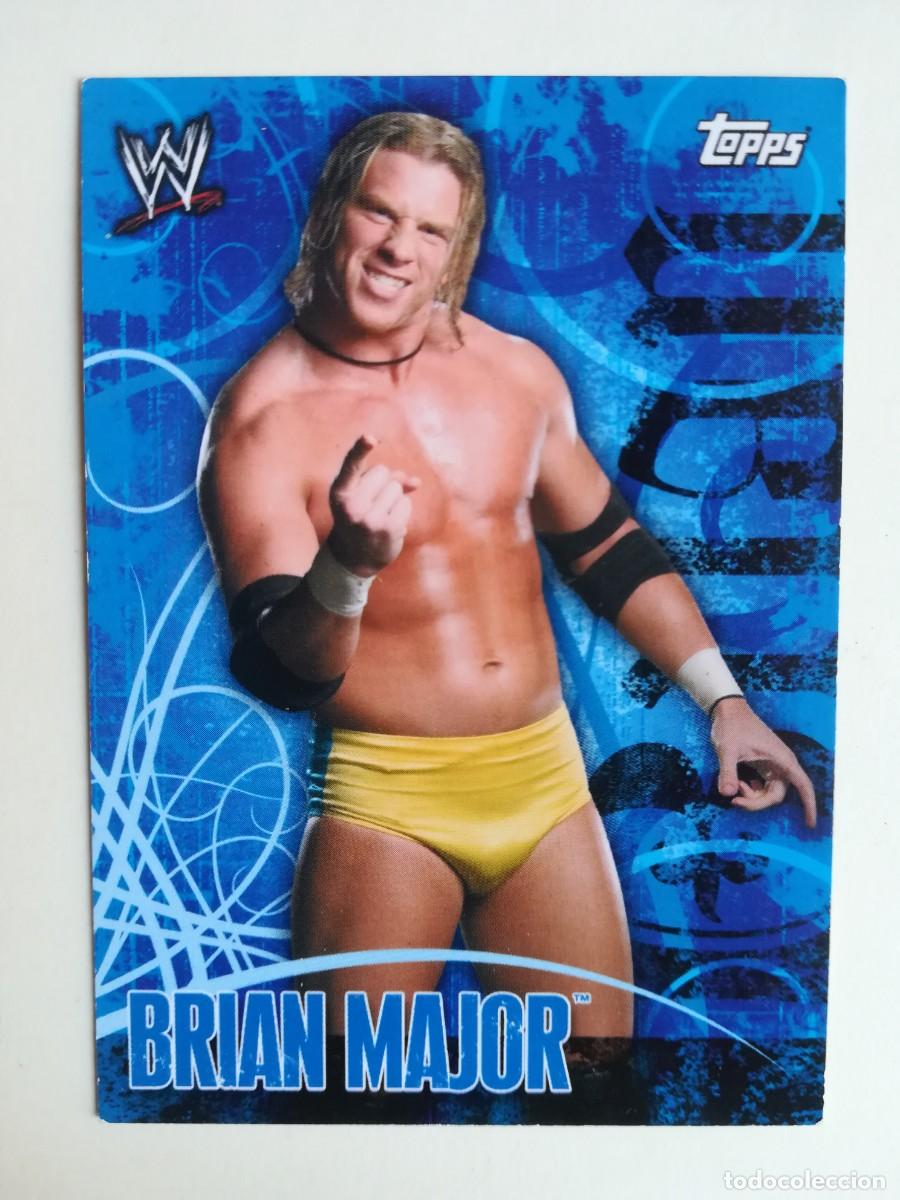 Trading cards: WWE Face Off N&ordm; 39. Brian Major. Topps 2007.