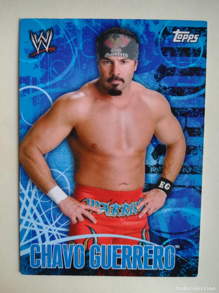 Trading cards: WWE Face Off N&ordm; 40. Chavo Guerrero. Topps 2007.