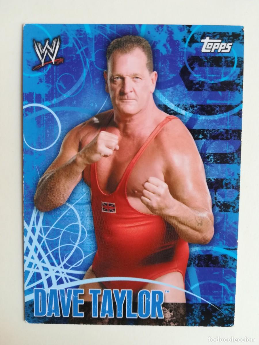Trading cards: WWE Face Off N&ordm; 42. Dave Taylor. Topps 2007.
