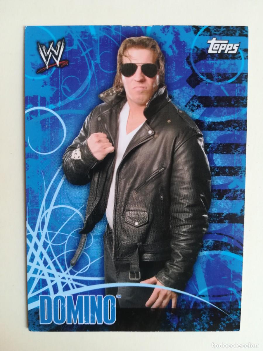 Trading cards: WWE Face Off N&ordm; 44. Domino. Topps 2007.