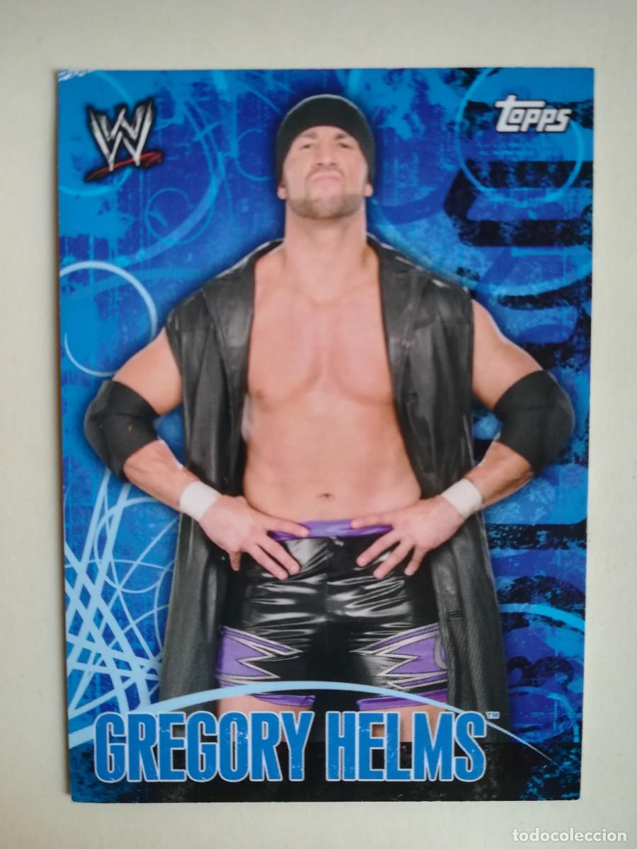 Trading cards: WWE Face Off N&ordm; 49. Gregory Helms. Topps 2007.