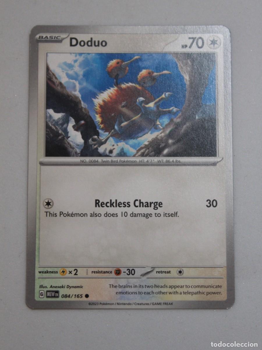 Trading cards: Doduo 084/165 &ndash; Pok&eacute;mon TCG Scarlet & Violet 151