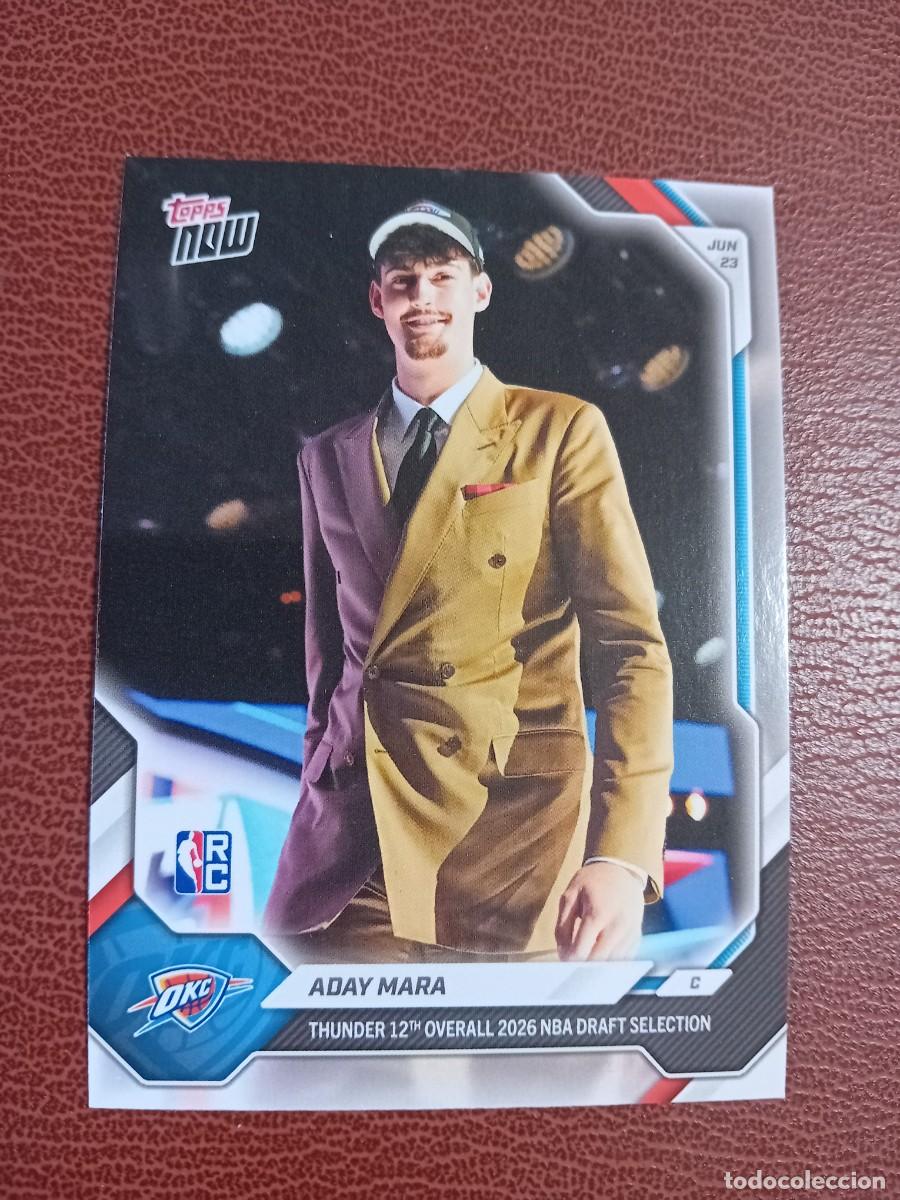 Trading cards: Rookie Card Aday Mara Topps Now Draft NBA 2026