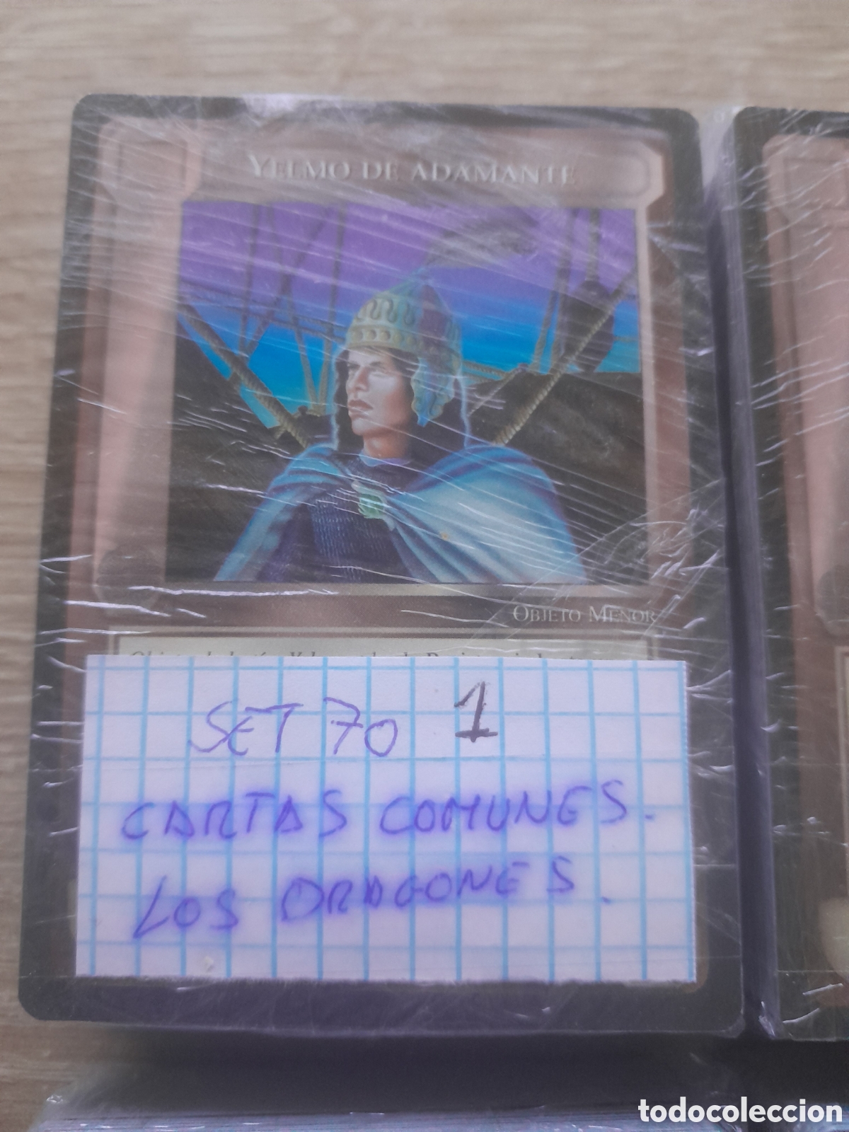 Trading cards: Meccg set completo satm 70 cartas comunes limitada los dragones diferentes tolkien castellano