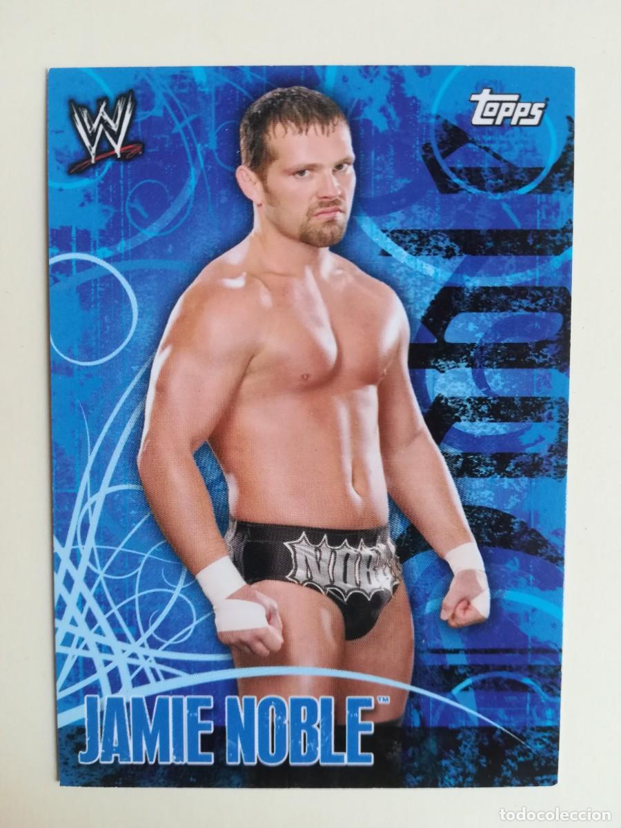 Trading cards: WWE Face Off N&ordm; 52. Jamie Noble. Topps 2007.
