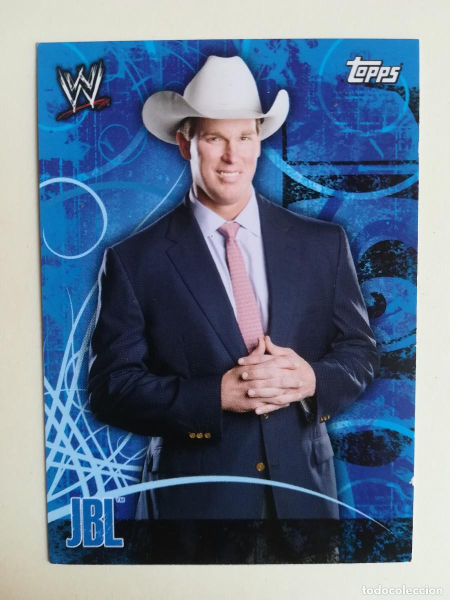 Trading cards: WWE Face Off N&ordm; 53. JBL. Topps 2007.