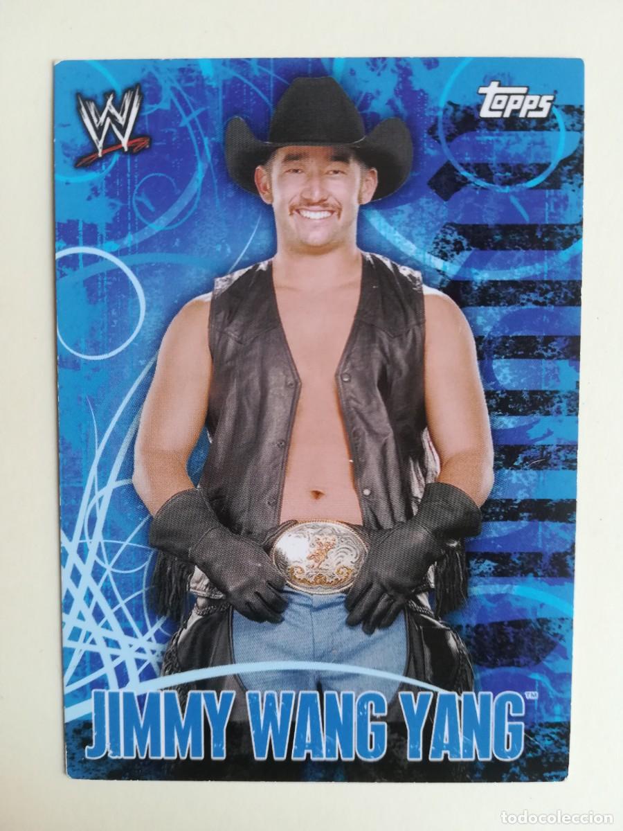 Trading cards: WWE Face Off N&ordm; 54. Jimmy Wang Yang. Topps 2007.