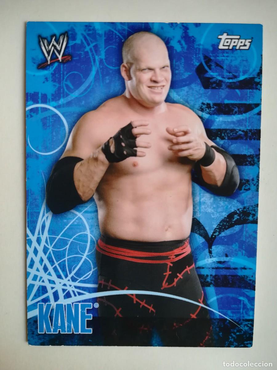 Trading cards: WWE Face Off N&ordm; 55. Kane. Topps 2007.