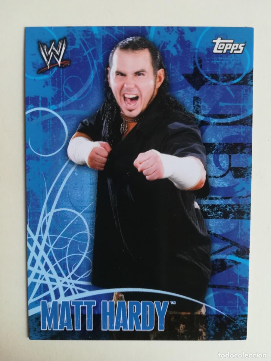 Trading cards: WWE Face Off N&ordm; 58. Matt Hardy. Topps 2007.
