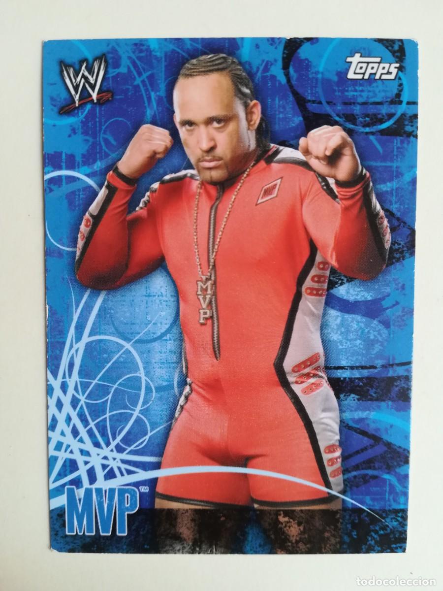 Trading cards: WWE Face Off N&ordm; 60. MVP. Topps 2007.