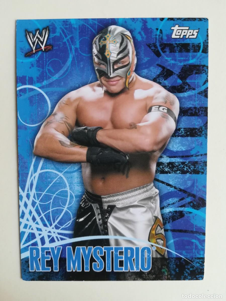 Trading cards: WWE Face Off N&ordm; 61. Rey Mysterio. Topps 2007.