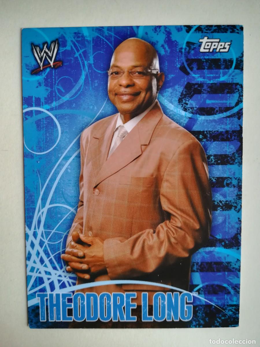 Trading cards: WWE Face Off N&ordm; 65. Theodore Long. Topps 2007.