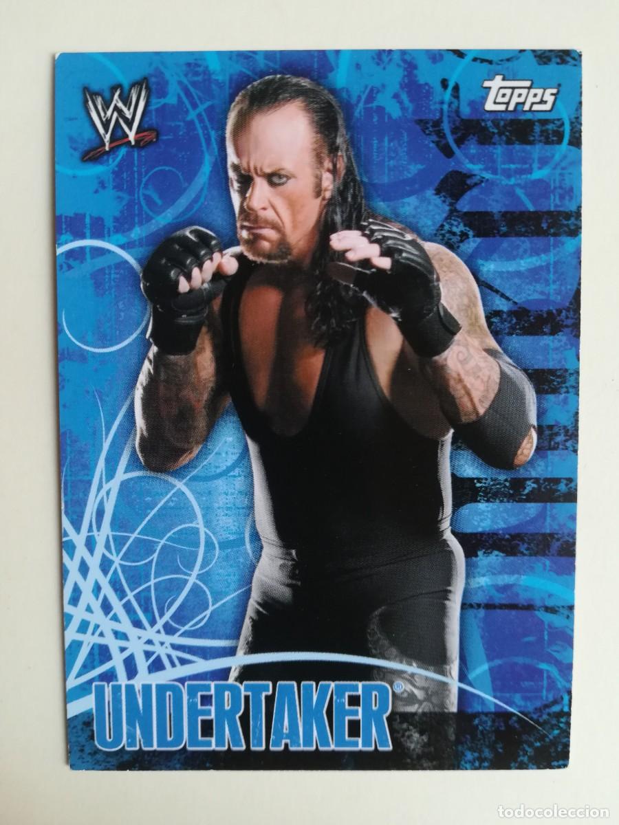 Trading cards: WWE Face Off N&ordm; 66. Undertaker. Topps 2007.