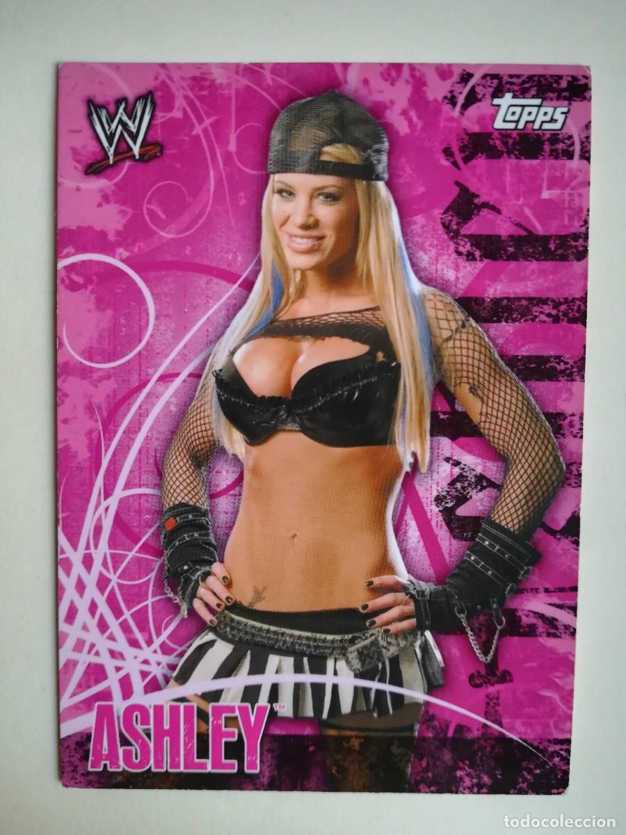 Trading cards: WWE Face Off N&ordm; 67. Ashley. Topps 2007.