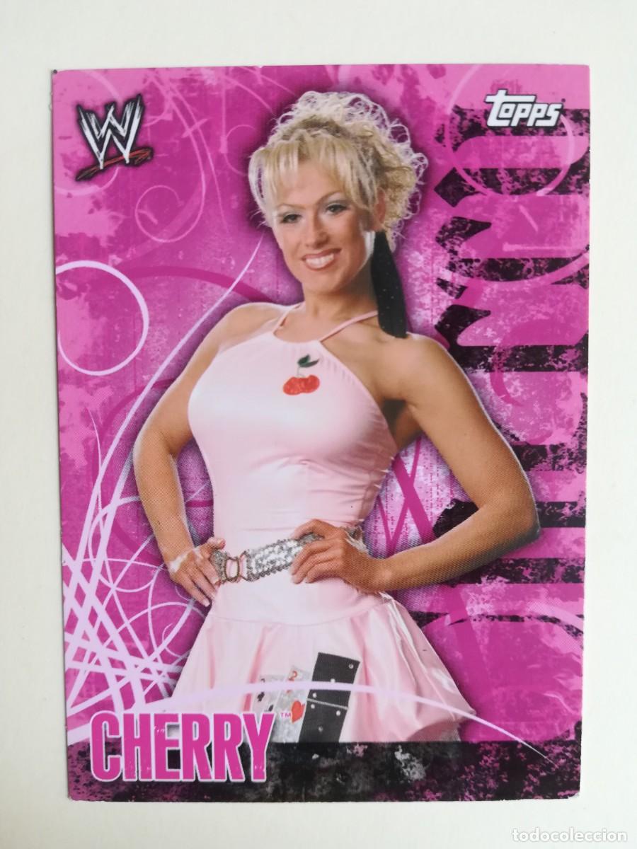Trading cards: WWE Face Off N&ordm; 69. Cherry. Topps 2007.