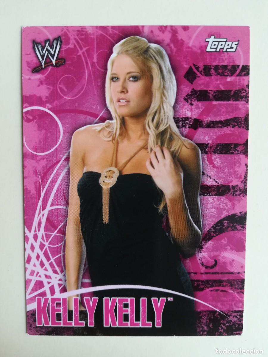 Trading cards: WWE Face Off N&ordm; 71. Kelly Kelly. Topps 2007.