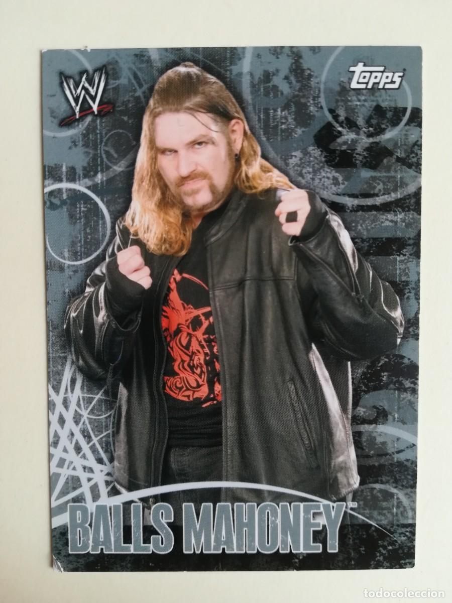 Trading cards: WWE Face Off N&ordm; 79. Balls Mahoney. Topps 2007.