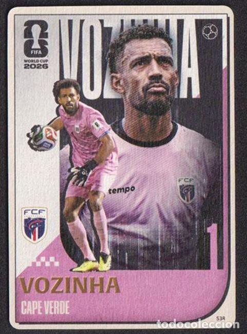 Trading cards: Vozinha 2026 Panini FIFA World Cup Kayou Cape Verde #538