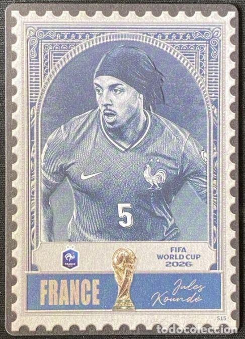 Trading cards: 2026 Panini Kayou World Cup #515 Jules Kounde France Stamp